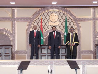 ރައީސް އިބްރާހީމް މުހައްމަދު ސޯލިހް ހުވާ ކުރައްވަނީ