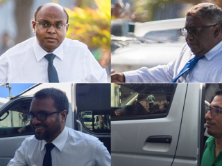 ސުޕްރީމް ކޯޓުގެ ކުރީގެ ދެ ފަނޑިޔާރުންނާއި، ނިހާން އަދި މުހުތާޒް