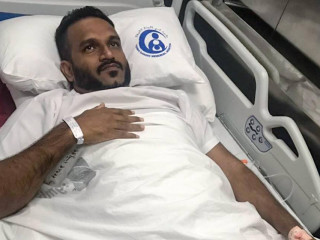 ކުރީގެ ނައިބް ރައީސް އަހުމަދު އަދީބް، ހޮސްޕިޓަލުގައި އެޑްމިޓްކޮށްފައި