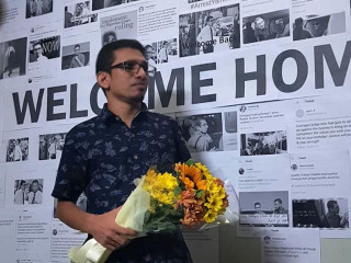 ނިހާން ގޭ ބަންދަށް ބަދަލު ކުރުމުން، އޭނާގެ އާއިލާއިން މަރުހަބާ ކިއުމަށް ބޭއްވި ހަފްލާގެ ތެރެއިން