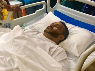 ކުރީގެ ނައިބު ރައީސް އަހުމަދު އަދީބު ހޮސްޕިޓަލްގައި އެޑްމިޓްކޮށްފައި