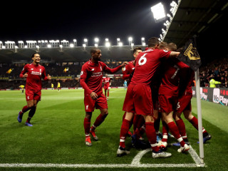 ލިވަޕޫލް ކުޅުންތެރިން ލަނޑު ޖެހުމަށްފަހު އުފާ ފާޅުކުރަނީ