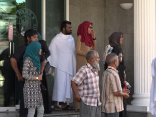 އުމްރާ ދަތުރުވެރިން ފުލުހުންގެ މައި އިދާރާގައި