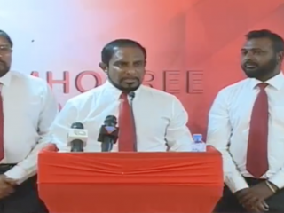 ޖުމްހޫރީ ޕާޓީއާ ގުޅިވަޑައިގެންނެވުމަށްފަހު، ކަނޑިތީމު ދާއިރާގެ މެމްބަރު މުހައްމަދު ހުސައިން ވާހަކަފުޅު ދައްކަވަނީ