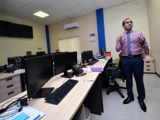 އެންސީއައިޓީގެ އިމާރާތުގައި, އަލަށް އުފެއްދި ސައިންސް މިނިސްޓްރީ ހިންގަން ފަށައިފި