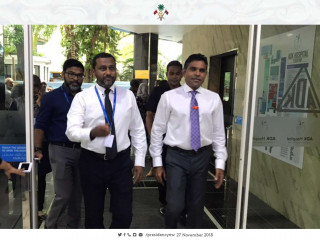 ނާއިބު ރައީސް ފައިސަލް ނަސީމް އޭ.ޑީ.ކޭ. ހޮސްޕިޓަލަށް ޒިޔާރަތް ކުރެއްވުން