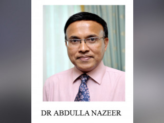 ޑީޖޭއޭގެ ވެރިޔާގެ މަގާމަށް އައްޔަން ކުރެއްވި ޑރ. ނަޒީރު