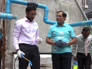 މަދިރި ނައްތާލުމަށް ކެމްޕެއިނެއް ފެށުމުގެ ހަރަކާތުގައި ހެލްތު މިނިސްޓްރީގެ ސްޓޭޓް މިނިސްޓަރ ޑރ. ޝާހު މާހިރު ބައިވެރިވެވަޑައިގަންނަވަނީ