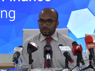 ފިނޭންސް މިނިސްޓަރު އިބްރާހިމް އަމީރު ވާހަކަފުޅު ދައްކަވަނީ