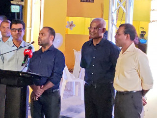 ހަސަން ލަތީފްގެ ކެމްޕެއިން ފެށުމަށް ބޭއްވި ހަފްލާތެރެއިން