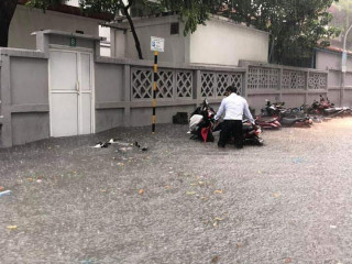 The capital city and islands around it experienced 223.5 millimeters of rain on December 5th; a record amount