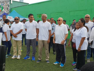 The program was launched at an event held at the Turf Ground in Maafannu ward of Malé by President Ibrahim Mohamed Solih
