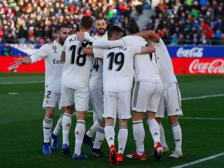 ރެއާލްގެ ކުޅުންތެރިން ލަނޑު ޖެހުމަށްފަހު އުފާ ފާޅުކުރަނީ