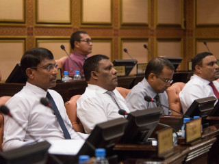 ރައްޔިތުންގެ މަޖިލީހުގެ ޖަލްސާއެއްގައި ބައެއް މެމްބަރުން