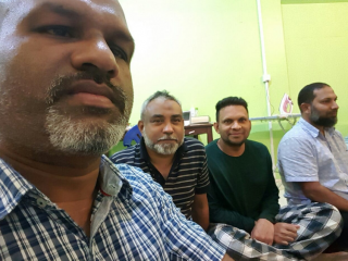 ނާޒިމް ޖަލުގައި ނަގާފައިވާ ސެލްފީއެއް