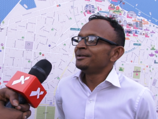 މާލޭގެ ޑެޕިއުޓީ މޭޔަރު ޝަމާއު ޝަރީފު އިންޓަވިއު ދެއްވަނީ