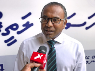 އެމްޑީޕީގެ ޗެއާޕާސަން ހަސަން ލަތީފް އިންޓަވިއު ދެއްވަނީ