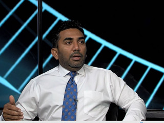 ހެލްތް މިނިސްޓާރ އަބްދުﷲ އަމީން ރާއްޖެޓީވީ ފަލަސުރުހީ ޕްރޮގްރާމްގައި