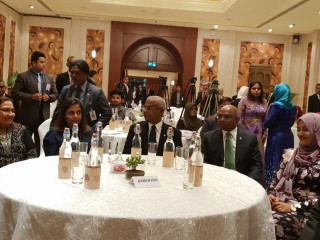 ރައީސް ސާލިހު ދިއްލީގައި ތިބި ދިވެހިންނާއި ބައްދަލުކުރެއްވުން