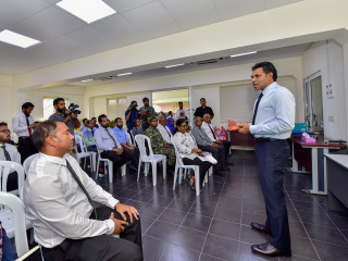 Vice President Faisal Naseem follows up on the measures being taken to ensure safety of construction sites