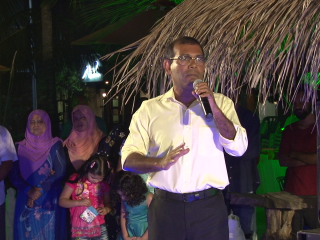 Former President Mohamed Nasheed