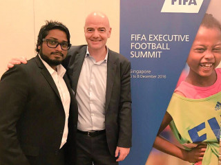 FIFA President set to visit Maldives