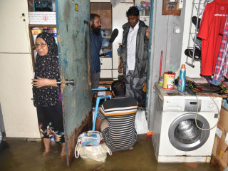 މި މަހުގެ ފަސް ވަނަ ދުވަހު މާލެއަށް ކުރި ވިއްސާރައިގައި ގެއެއްގައި ފެން ބޮޑުވެފައި