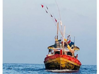 The Sri Lankan boat was seen trespassing inside the Maldives EEZ
