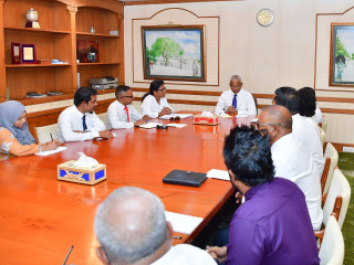 މާލޭ ސިޓީ ކައުންސިލާއި ރައީސް ސޯލިހު ބައްދަލު ކުރައްވަނީ