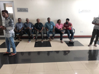 ޑްރައިވަރުން ޓްރާންސްޕޯރޓް މިނިސްޓަރާ ބައްދަލުކުުރުމަށް މަޑުކޮށްލައިގެން