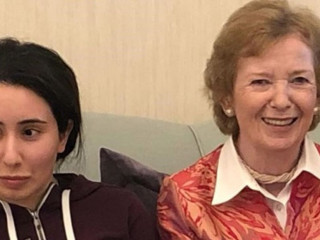 ގެއްލިފައިވާކަމަށް ބުނާ ދުބާއީގެ ޕްރިންސަސް ލަތީފާ ފެންނަ ފޮޓޯއެއް އާންމުކޮށްފި