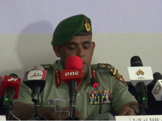 The Maldives National Defence Force revealed this at a press conference on Tuesday