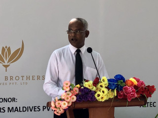 ރައީސް އިބްރާހިމް މުހައްމަދު ސޯލިހު ވާހަކަފުޅު ދައްކަވަނީ