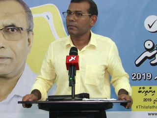 ރައީސް މުހައްމަދު ނަޝީދު، ކެމްޕޭން އިވެންޓުގައި ވާހަކަދައްކަވަނީ