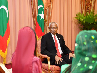 President Ibrahim Mohamed Solih