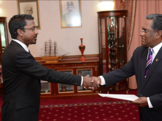 ޑެޕިއުޓީ އޭޖީގެ މަޤާމާ އުޝާމް ހަވާލުވެވަޑައިގަންނަވަނީ