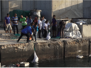 The clean-up was held to commemorate the Maldives National Defence Force’s Coast Guard unit’s 39th anniversary