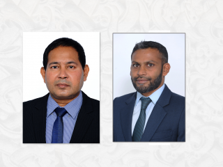 ކޮލިފިކޭޝަންސް އޮތޯރިޓީގެ ސީއީއޯ ޑރ. ޢަބްދުލް ޙައްނާން (ކ) އަދި ޕޮލިޓެކްނިކްގެ ސީއީއޯ އަޙްމަދު ނާޞިރު