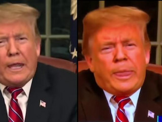 ޓްރަމްޕްގެ އަސްލު ވީޑިއޯ އާއި އެޑިޓްކޮށްފައިވާ ވީޑިއޯ