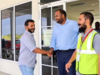 ޓޫރިޒަމް މިނިސްޓަރު އައްޑޫ އަދި ފުވައްމުލަކު ސިޓީ އަށް ވަޑައިގެންފި