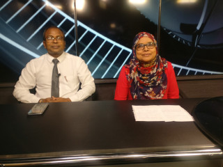 ފަލަސުރުހީ ޕްރޮގްރާމްގައި - އެޑިޔުކޭޝަން މިނިސްޓްރީގެ ސްޓޭޓް މިނިސްޓަރު ޑރ. އަބްދުﷲ ރަޝީދު އަހްމަދު އާއި ފާތިމަތު ނަސީރު