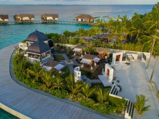 The Jumeirah Vittaveli resort in Kaafu atoll