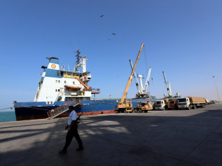 ހުދެއިދާގެ ބަނދަރަކީ ޔަމަނަށް އިިމްޕޯޓް ކުރެވޭ މުދަލާއި އިންސާނީ އެހީ އެ ގައުމަށް ވެއްދޭ މައި ދޮރޯށި