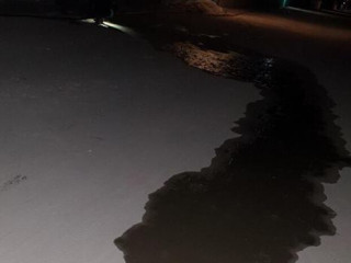 Hassan Ali, head of the island’s local government council, said that about 300 litres had spilled