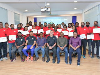 ގޯލްކީޕިން ކޯޗިން ކޯސް ނިންމާލުން