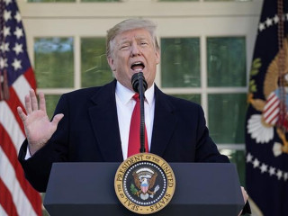 ޑިމޮކްރަޓުން އެމެރިކާގެ ޤާނޫނު އަސާސީއާ ޚިލާފުވަމުންދާ ކަމަށް ޓްރަމްޕް ތުހުމަތު ކުރައްވައިފި