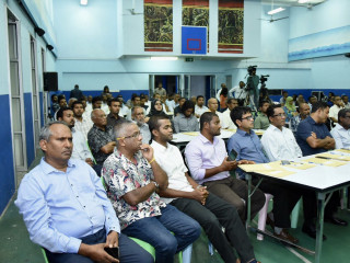 އެމްޑީޕީން ބޭއްވި މަސައްކަތު ބައްދަލުވުމުގެ ތެރެއިން