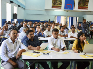 މަޖިލިސް އިންތިހާބުގައި ވާދަ ކުރާ އެމްޑީޕީ ކެންޑިޑޭޓުންނާ އެކު ބޭއްވި މަސައްކަތުގެ ބައްދަލުވުމުގެ ތެރެއިން