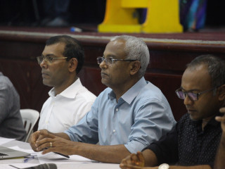 Maldivian Democratic Party leadership at the policy workshop, held Sunday, 27th January, 2019