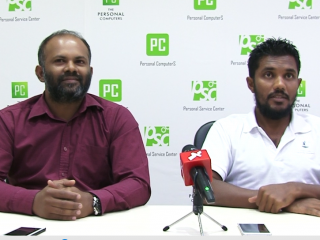 ދިވެހިންގެ މަސްވެރިންގެ ޖަމިއްޔާ އާއި ޕާރސަނަލް ކޮމްޕިއުޓާސް އިން ބޭއްވި ނޫސްވެރިންގެ ބައްދަލުވުން